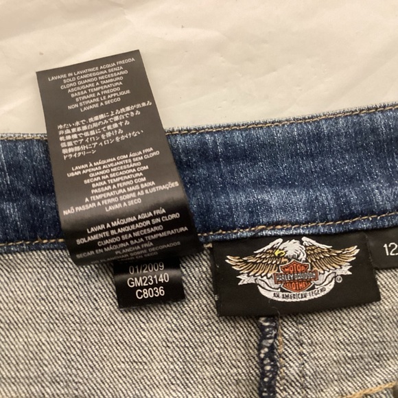 Harley-Davidson Denim Skirt size 12 - Picture 12 of 12
